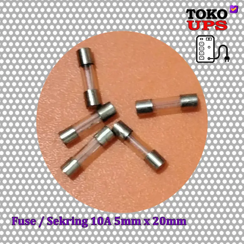 Fuse Sekring 10A Sekring Stabilizer | Fuse UPS | Skring UPS Kecil