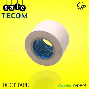 PVC Duct Tape Lem Merk TECOM - Isolasi pipa AC / Lakban pipa AC