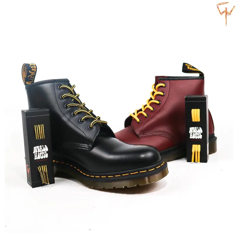 Worldhouse laces for dr martens 100cm bandedkrait 0