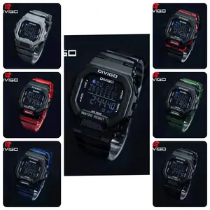 Jam Tangan Pria Digital DIVIGO DV-7209 Original Water Resist