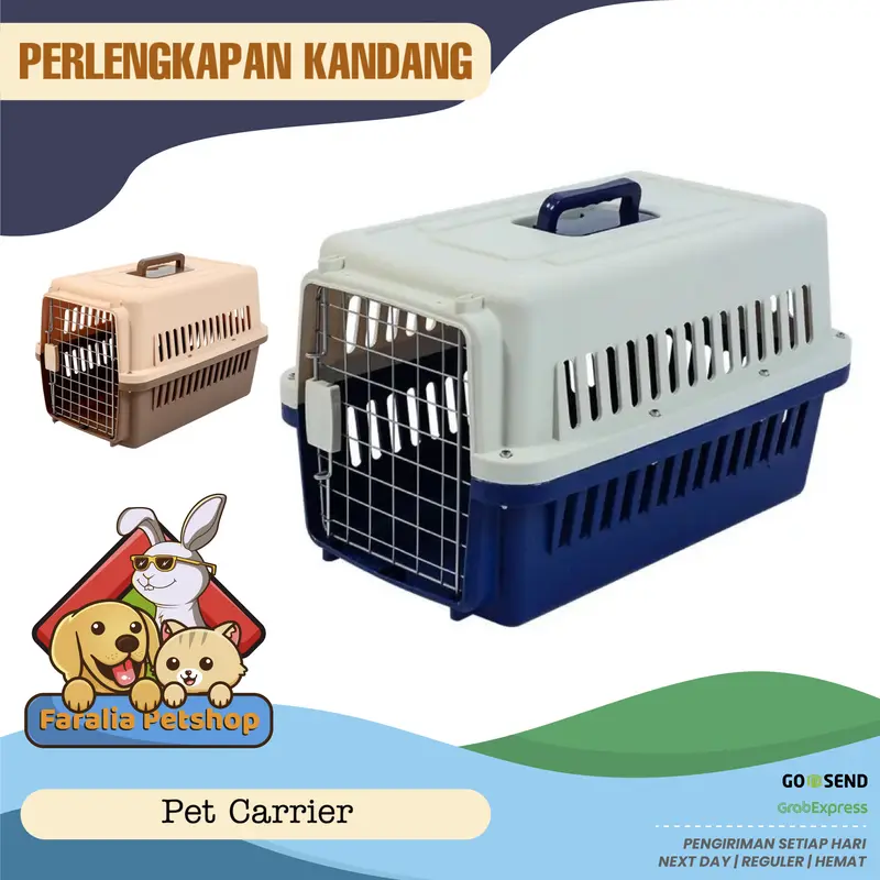 Pet Cargo Cat Dog Carrier Tas Kandang Kucing Anjing Besar S M L Kargo 0