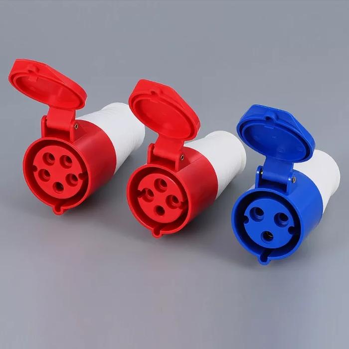 Mobile Socket Type Jual Industrial Mobile Socket 3P 4P 5P 16A 32A IP44 - 213 3P16A ...