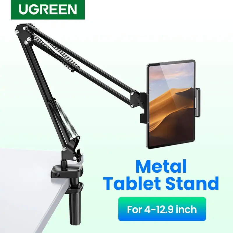 UGREEN 50394 Stand Mount Long Arm Lazy Holder Dudukan Tablet HP iPad