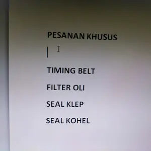 pesanan khusus Chevrolet Aveo bangor 03-06