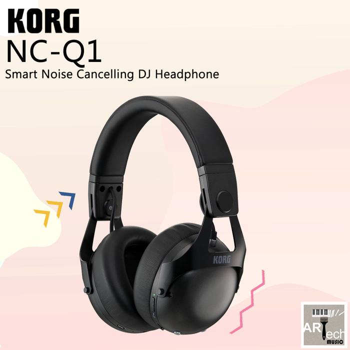 Gambar Korg NC-Q1 / NCQ1 / NC Q1 Smart Noise DJ Headphone Original dari Artech Music Kota Bekasi Tokopedia