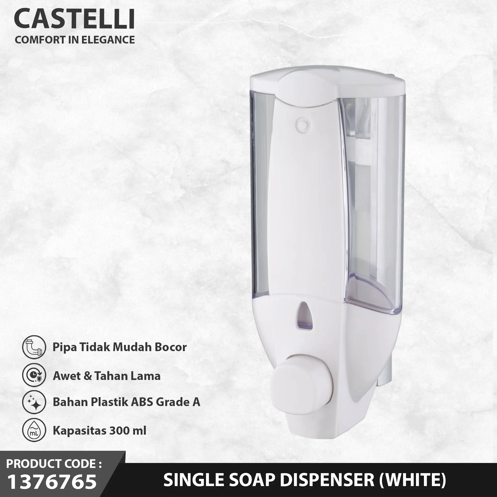 Dispenser sabun cair Tempat sabun cair SOAP DISPENSER CASTELLI 1376765
