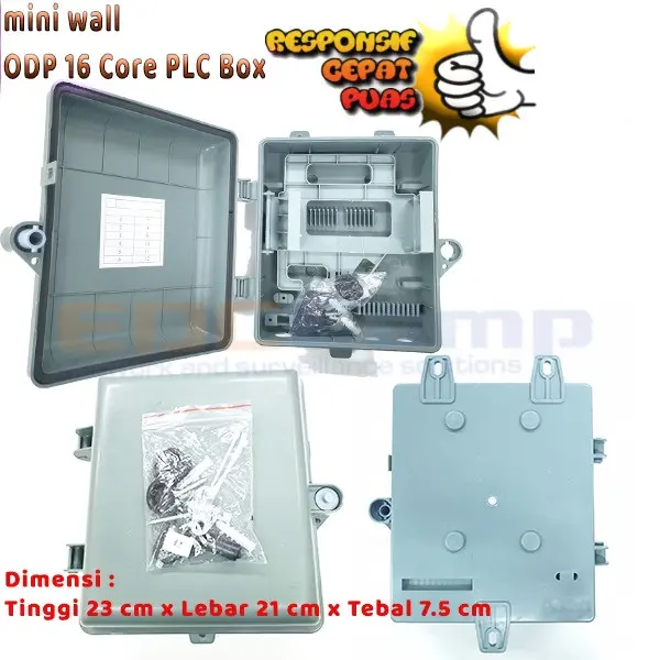 ODP 16 Core / Fiber Optic Wall Mini ODP 16 Core Splitter Box Kosongan 0
