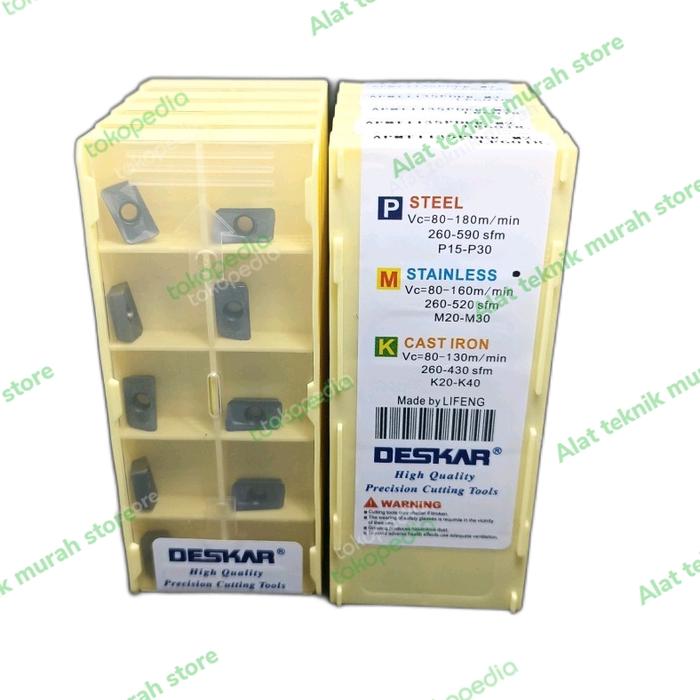 Gambar INSERT APMT 1135-M2 LF6018 DESKAR INSERT R0. 8 MURAH BERKUALITAS dari ALAT TEKNIK MURAH STORE Kab. Tangerang Tokopedia