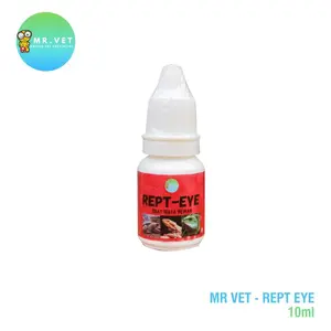 Rept Eye Obat Mata Reptil Kadal Torto Kura Sulcata Pardalis Chameleon