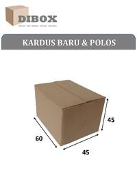 Gambar KARDUS/BOX KARTON POLOS Uk 60 x 45 x 45 CM SINGLE WALL dari Dibox_Store Kab. Tangerang 1 Tokopedia