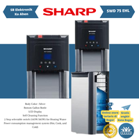 Gambar SWD-75 EHL -SL Sharp Dispenser Galon Bawah Garansi Resmi dari sinar berlian ahen Kota Bogor 1 Tokopedia
