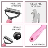 Gambar Sisir Shedding Grooming Anjing Kucing Bulu Dog Cat Pet Hair Brush Comb dari ReadyStore88 Jakarta Utara 3 Tokopedia