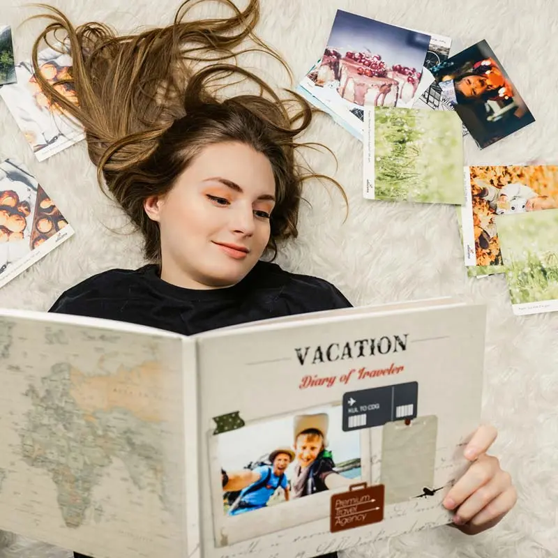 Photobook A4 24 / 32 / 40 halaman paper import (Splendorgel 230 gsm)