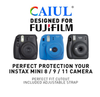 Gambar Leather Bag Fujifilm Instax Mini 11 / 9 / 8 Tas Kamera Retro Case dari Abyass Store Kota Surabaya 3 Tokopedia