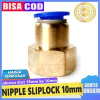 Gambar Konektor Pompa DC drat 18mm ke selang PU 10mm dari Importir Pompa DC Kota Depok 1 Tokopedia