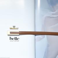 Gambar Ikat Pinggang Wanita Kulit Asli Slim Voila Belle dari Voila Leather Kota Administrasi Jakarta Pusat 5 Tokopedia