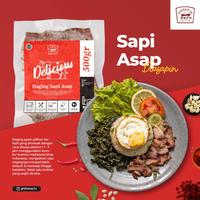 Gambar SEI SAPI Bundle 500gr DIASAPIN Daging Asap Sapi Plus Sambal Chili Oil dari DIASAPIN Kota Bandung 3 Tokopedia