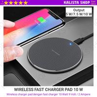 Gambar Wireless Charger Fast Charging Android Iphone 10 Watr 9 Volt 2 Ampere dari KS & MayO Market Station Kota Administrasi Jakarta Barat 1 Tokopedia