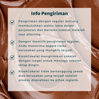 Gambar Embassy Azalea Milk Chocolate Couverture 2.5Kg dari Kiosk Cokelat Kota Administrasi Jakarta Selatan 5 Tokopedia
