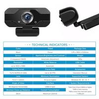 Gambar V8 Full HD Webcam 1080P Dengan Mikrofon Web cam FULL HD 1080 P Kamera Komputer Super Jernih 2.0 MegaPixel H.264 & MJPEG Support Windows Android Linux - Computer dari Accesories Computer Bandung Kota Bandung 5 Tokopedia