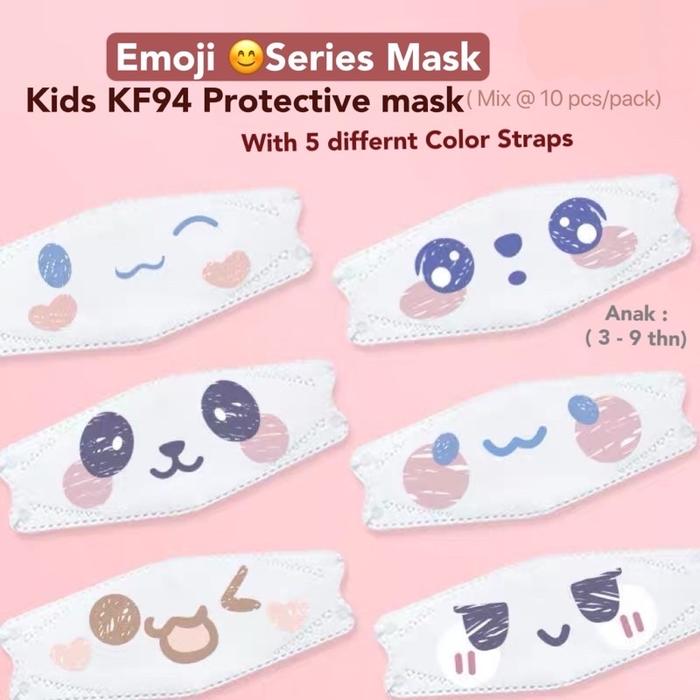 Gambar MASKER KF94 ANAK MOTIF CINNAMOROLL LUCU CUTE KARAKTER SANRIO WARNA dari supplier onlineshop Kota Surabaya Tokopedia