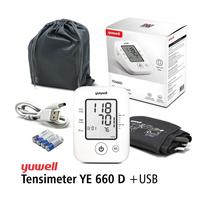 Gambar Tensimeter Digital Yuwell YE 660D+USB / Alat Ukur Tekanan Darah dari Sun Flowers Medica Kota Palembang 1 Tokopedia