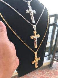 Gambar Kalung Salib Pria Titanium Liontin Yesus Premium 2022 dari Sinergi 45 Kota Administrasi Jakarta Utara 5 Tokopedia