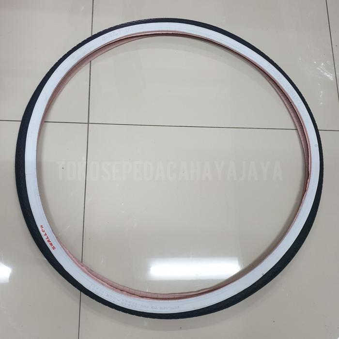 Gambar Ban Luar CTB Minion Jengki Ukuran 26 x 1 3/8 Swallow Hitam Putih dari Toko Sepeda Cahaya Jaya Kota Bandung Tokopedia