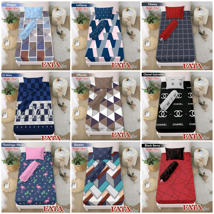 Gambar Sprei Fata Small Single 100x200 Motif Seprei Kasur Spring Bad No 4 dari aderis store Kota Administrasi Jakarta Timur Tokopedia