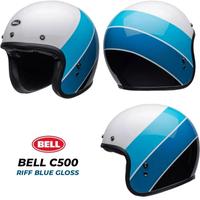 Gambar Bell C500 Riff Blue Gloss dari Markev Moto Equipment Kota Bogor 1 Tokopedia