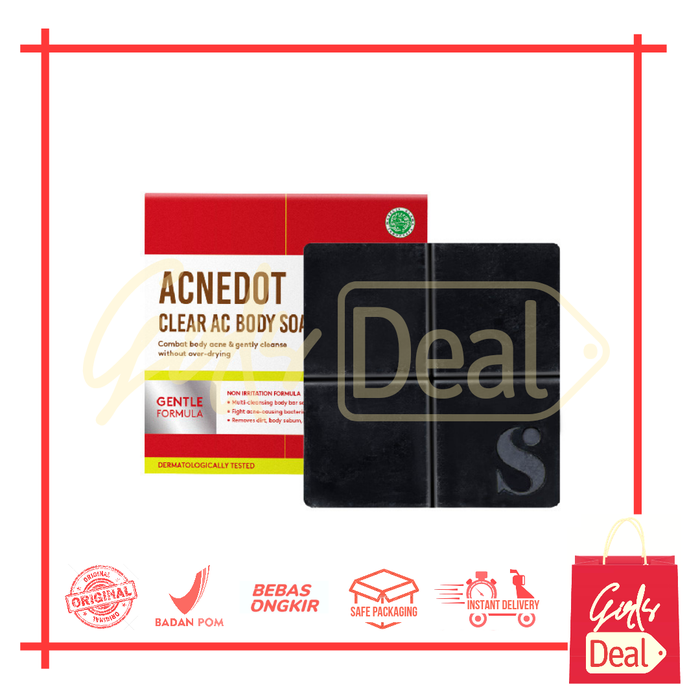 Gambar SOMETHINC ACNEDOT Clear AC Body Soap dari GirlsDeal Kota Depok Tokopedia