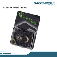 Gambar COLOURY Pulley RD 9/10/11 Speed Sepeda 11T Alloy Bearing - Red dari Happy Bike Kota Administrasi Jakarta Selatan 3 Tokopedia