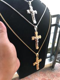 Gambar Kalung Salib Pria Titanium Liontin Yesus Premium 2022 dari Sinergi 45 Kota Administrasi Jakarta Utara 1 Tokopedia