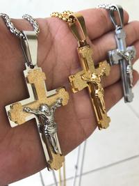Gambar Kalung Salib Pria Titanium Liontin Yesus Premium 2022 dari Sinergi 45 Kota Administrasi Jakarta Utara 4 Tokopedia