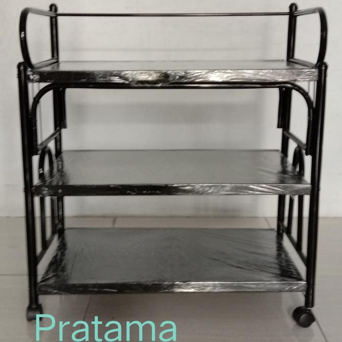 Gambar Rak Meja Serbaguna Rak TV Rak Besi Plat Roda dari Toko Pratama Karya Kota Makassar Tokopedia