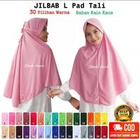 Gambar JILBAB HIJAB INSTAN BERGO kerudung size L Pad Tali bahan kaos dari mylaahijab Kab. Bekasi 1 Tokopedia