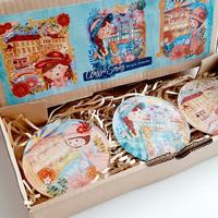 Gambar Souvenir Classic Series (flazz, coaster, mug) dari minilab99 Kab. Tangerang 2 Tokopedia