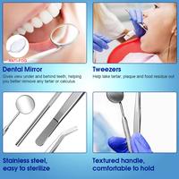 Gambar Pembersih Karang Gigi Plak Elektrik Baterai Charging 250 mAh 3 head dari KS & MayO Market Station Kota Administrasi Jakarta Barat 2 Tokopedia