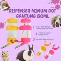 Gambar Botol Minum dispenser hewan 80ml Sugar glider Kelinci Hamster Landak dari Parrot Nusantara Bekasi Kab. Bekasi 1 Tokopedia