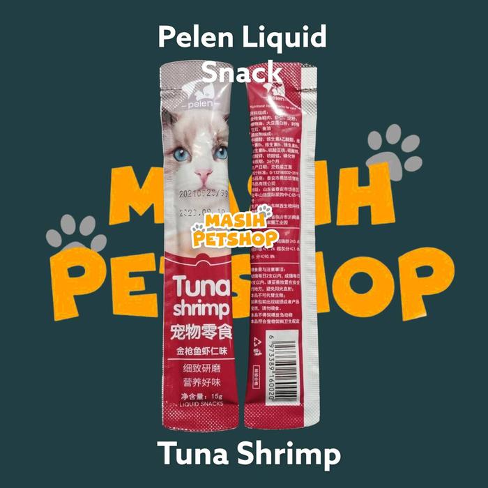 Gambar Pelen 15gram Tuna Shrimp - Cemilan Kucing Peien - Creamy Treats dari Masih Pet Shop Kota Bandung Tokopedia