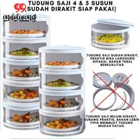 Gambar Tudung Saji 5 Susun Tingkat Food Cover Layer dari indoliving99 Kab. Bekasi 5 Tokopedia