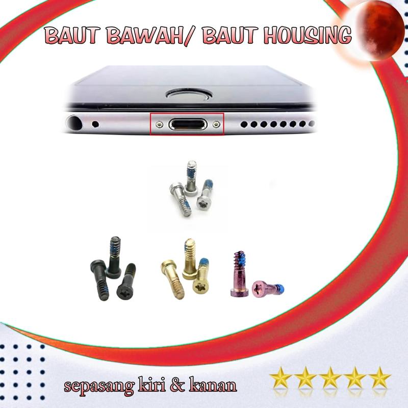 baut casing / baut bawah housing 6/ 6s/ 6s plus/ 6 plus original - Shop ...