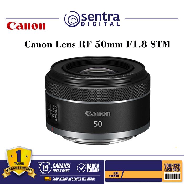 Gambar Canon Lens RF 50mm F1.8 STM dari Sentra Digital Kota Surabaya Tokopedia