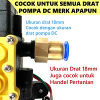 Gambar Konektor Pompa DC drat 18mm ke selang PU 12mm dari Importir Pompa DC Kota Depok 3 Tokopedia