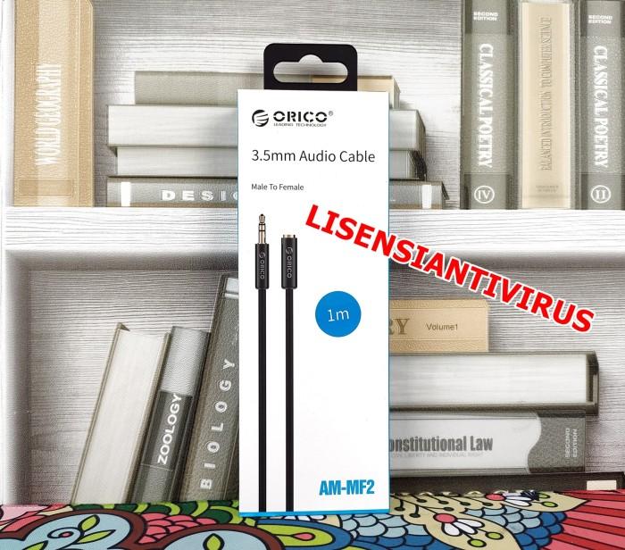 Gambar ORICO Aux Audio Cable Extension 3.5mm Copper Shell 100cm AMMF2 AM MF2 dari Lisensiantivirus Kota Bandar Lampung Tokopedia