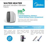 Gambar Water Heater Midea 10 Liter - D10-02VA dari Samudra Elektronik Bali Kota Denpasar 2 Tokopedia