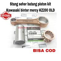 Gambar Stang seher conrod batang piston kit kawasaki binter mercy KZ200 OLD dari HOYMOTOR Kota Administrasi Jakarta Barat 1 Tokopedia