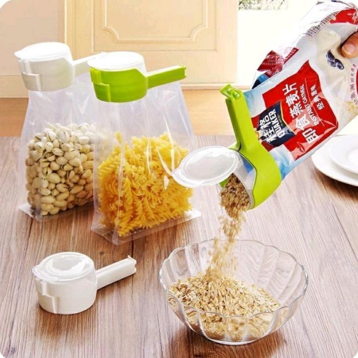 Gambar Klip penjepit bungkus makanan atau snack / Seal and pour bag snack dari KKJ Jaya888 Kota Tangerang Tokopedia