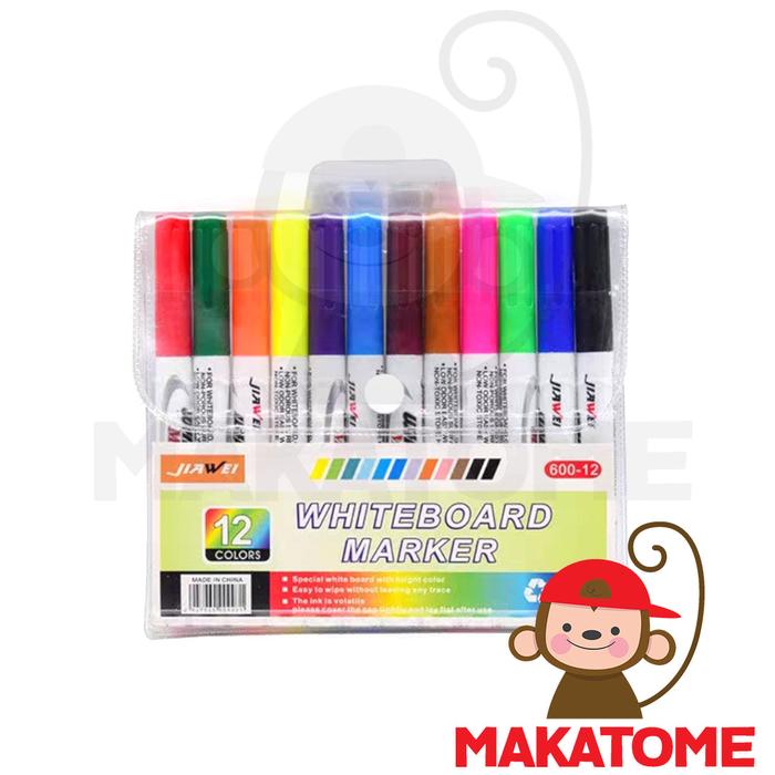 Gambar Magic Marker Floating Whiteboard Pen white board warna - 12PCS dari Makatome Shop Kota Tangerang Selatan Tokopedia