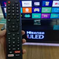 Gambar Remote Tv Hisense smart VIDA android 100% new dari Fahri Store33 Kota Bandung 5 Tokopedia